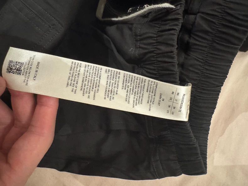 Rick Owens Rick Owens Grey Green Cargo Pants - dmc Size US 32 / EU 48 - 4 Thumbnail