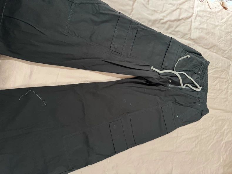 Rick Owens Rick Owens Grey Green Cargo Pants - dmc Size US 32 / EU 48 - 2 Thumbnail