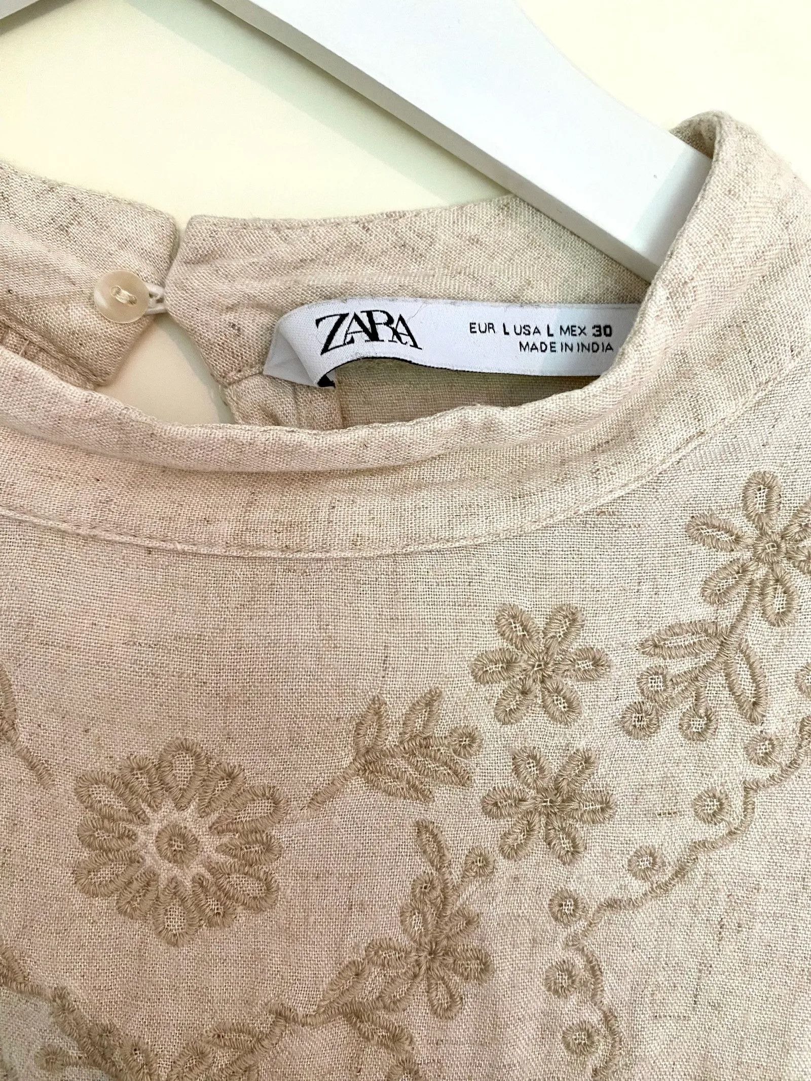Zara Zara Blouse Size L / US 10 / IT 46 - 2 Thumbnail