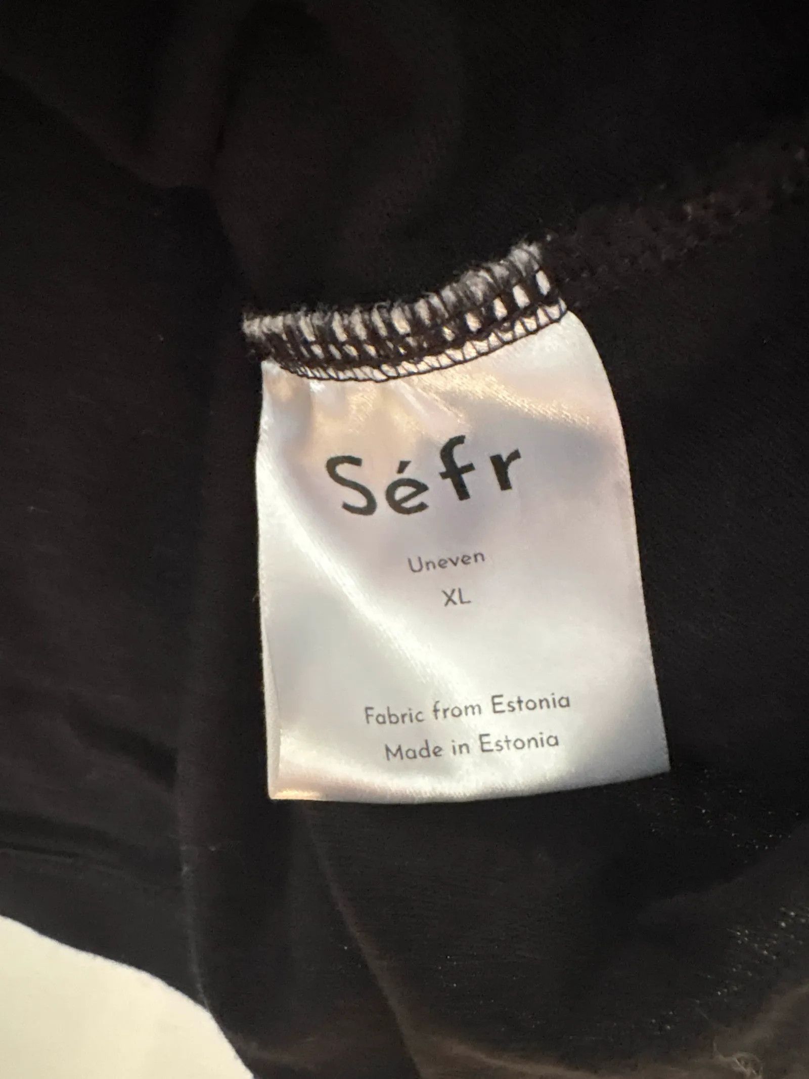 Sefr Séfr Uneaven Short Sleeve T-shirt Size XL / US 12-14 / IT 48-50 - 3 Thumbnail