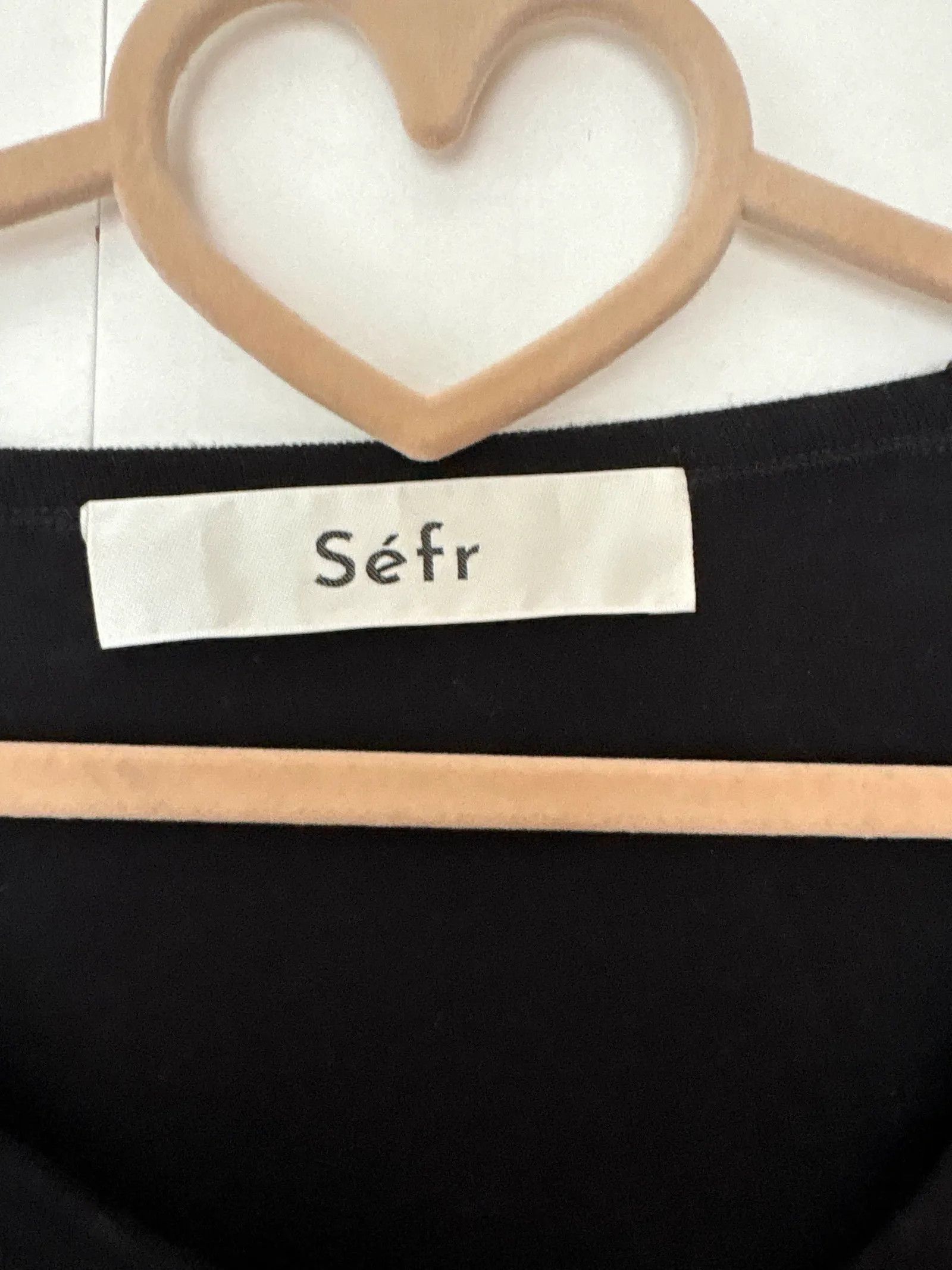 Sefr Séfr Uneaven Short Sleeve T-shirt Size XL / US 12-14 / IT 48-50 - 2 Thumbnail