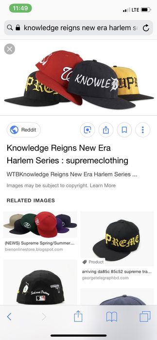 Supreme Supreme New Era Harlem Series Pirates | Grailed