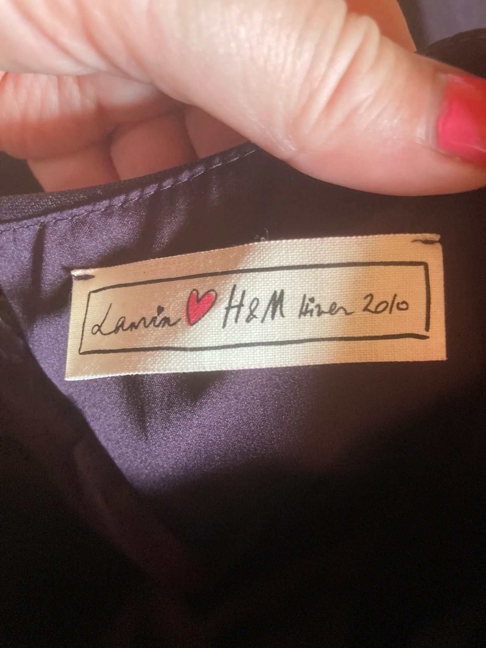 Lanvin Lanvin for H&M Dress Size S / US 4 / IT 40 - 2 Thumbnail