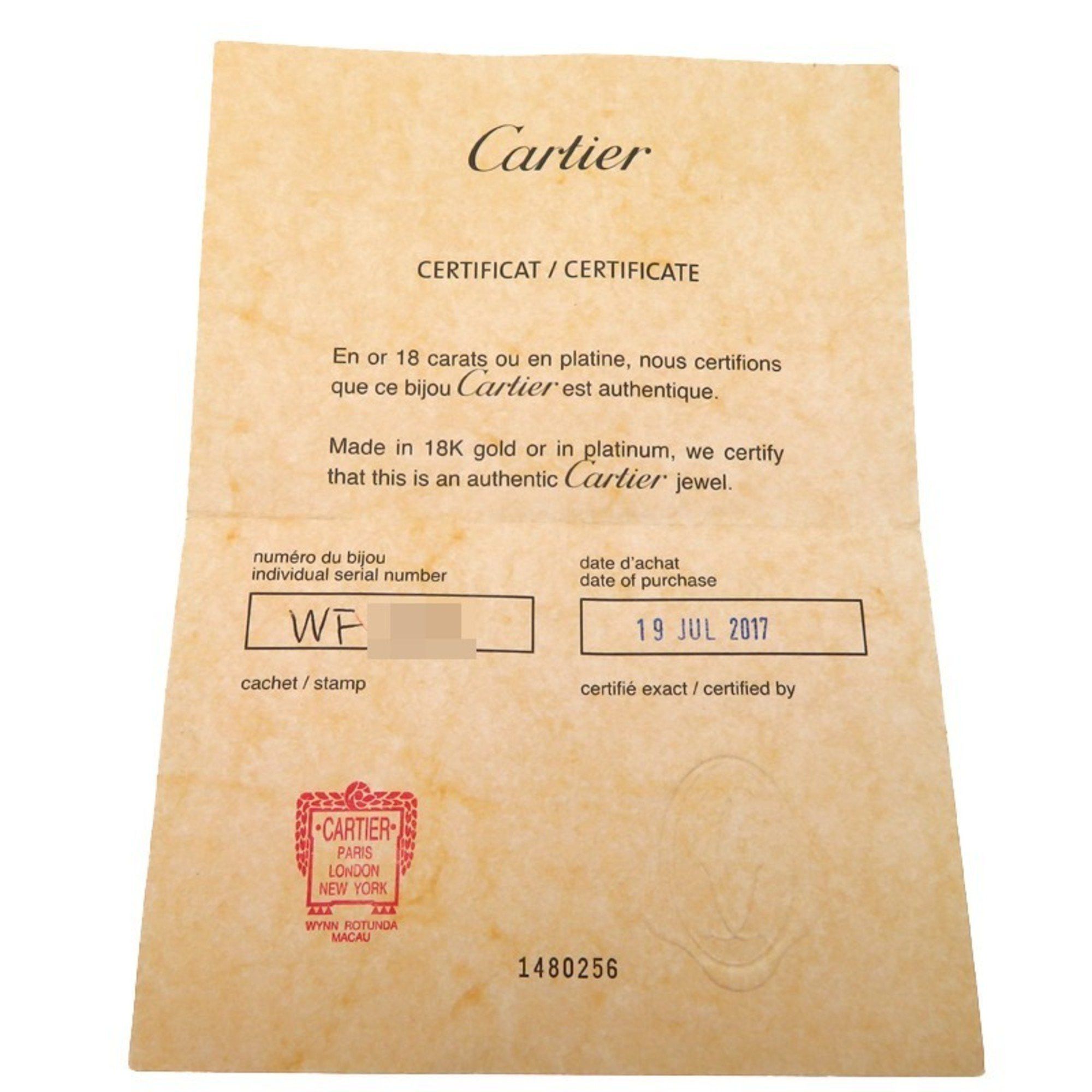 Cartier Cartier #50 Double C Women's Ring B4093250 750 Pink Gold Size 10 Size ONE SIZE - 9 Thumbnail