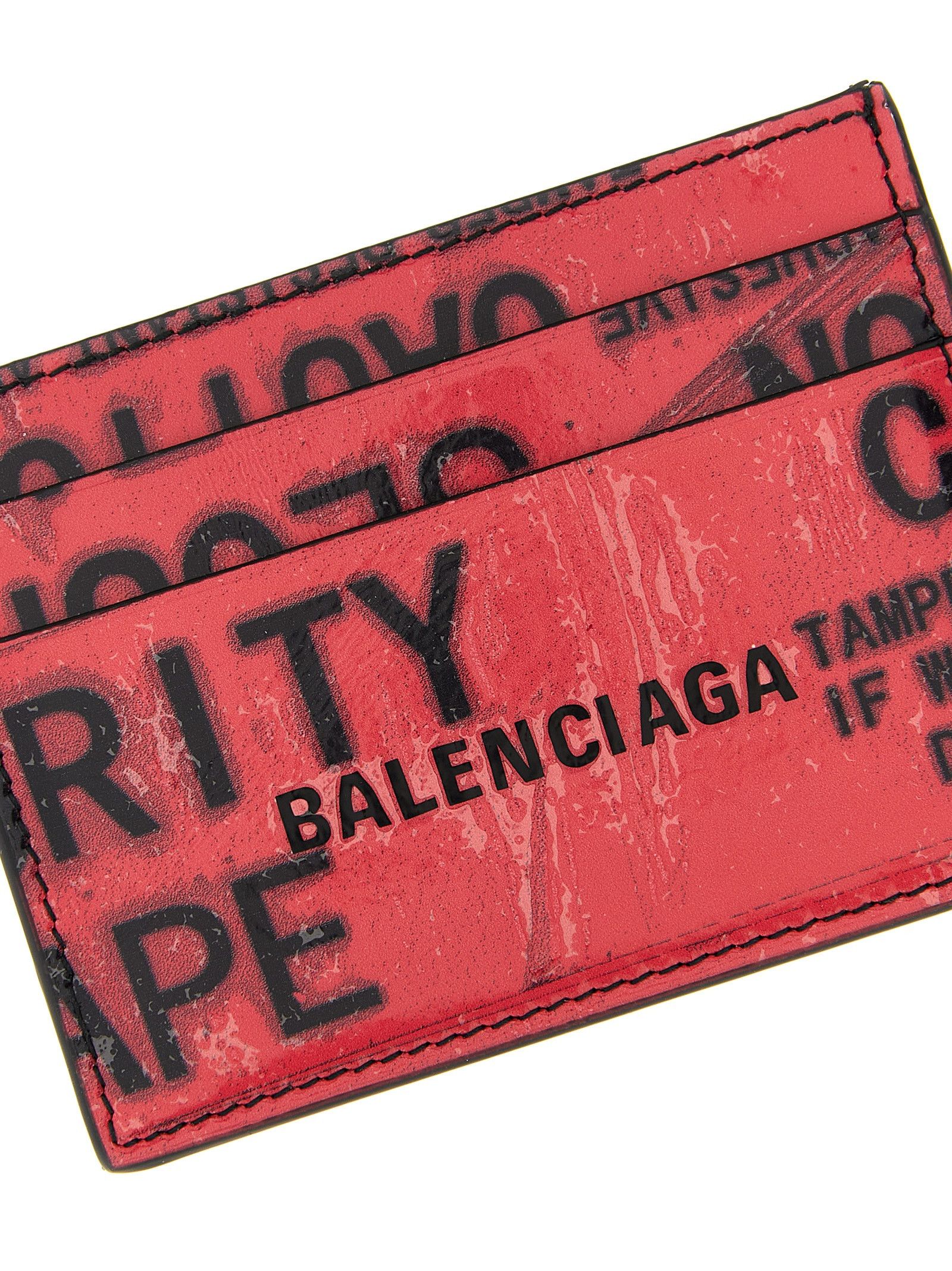 Balenciaga 'Tape Type' Card Holder Size ONE SIZE - 3 Thumbnail