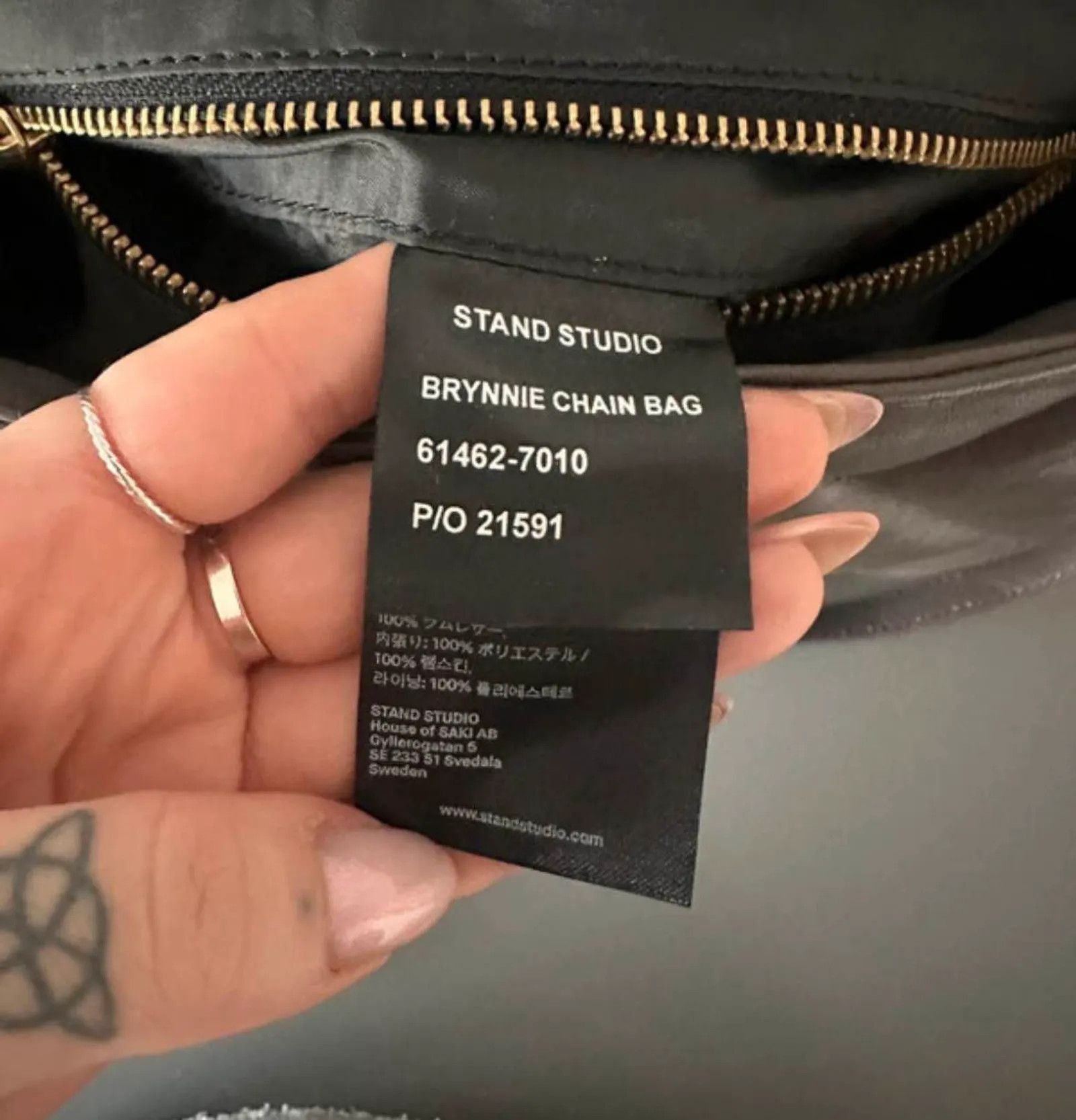 STAND STUDIO Stand studio Brynnie Bucket Bag Size ONE SIZE - 5 Thumbnail