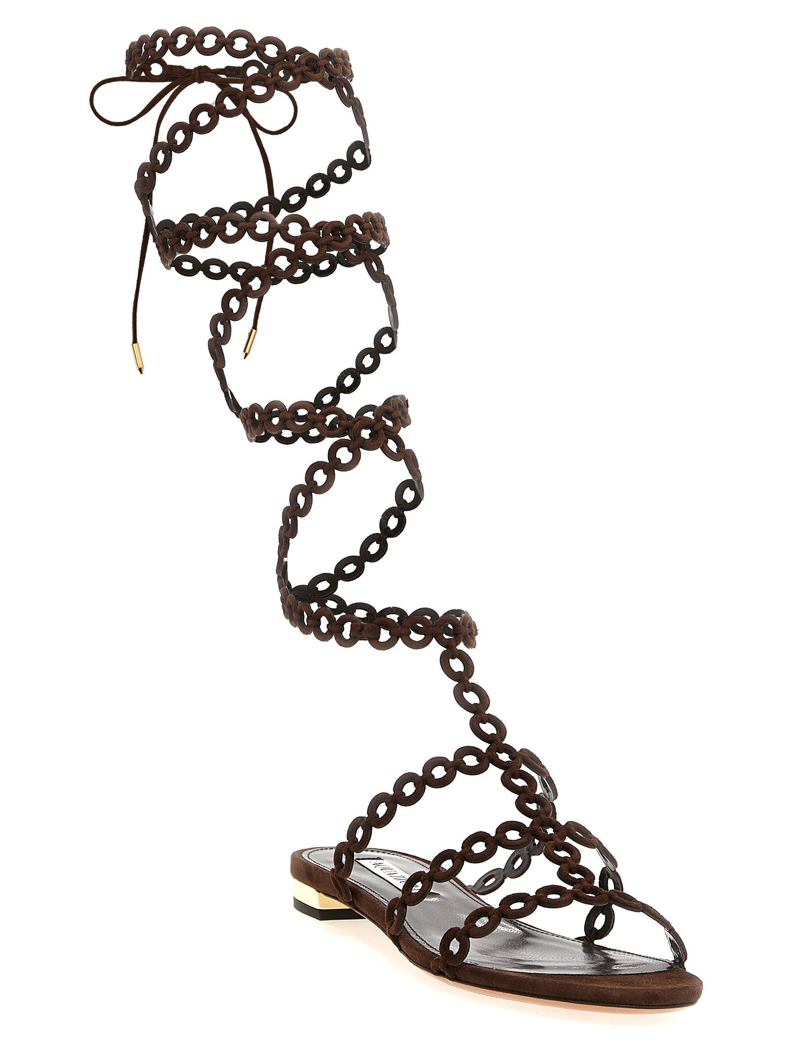 Aquazzura 'Infinity Chain Gladiator' Sandals Size US 6 / IT 36 - 2 Thumbnail