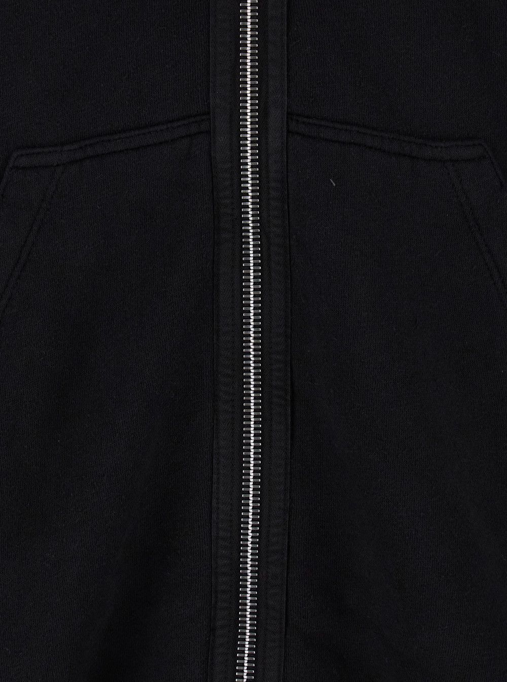 Rick Owens Drkshdw Black Hoodie with Kangaroo Pocket on the Front in Cotton Man Size US S / EU 44-46 / 1 - 3 Thumbnail