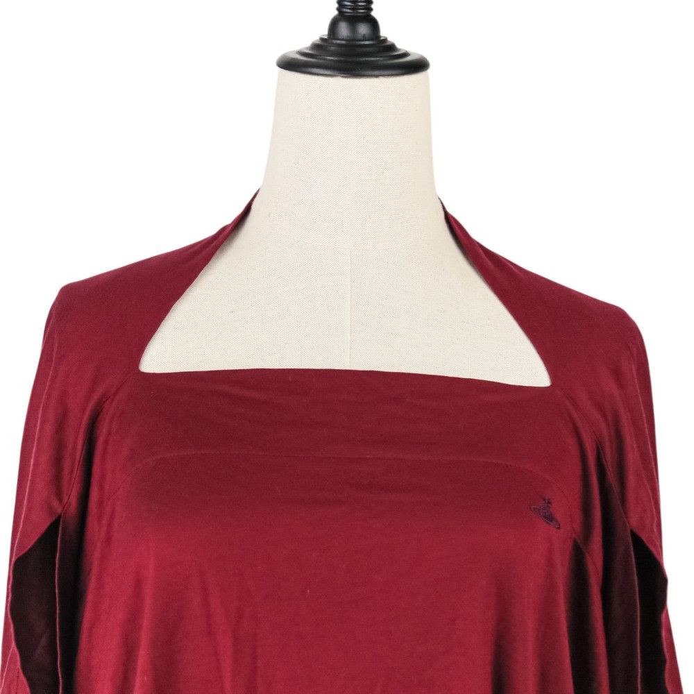 Vivienne Westwood Vivienne Westwood Vivienne Westwood Red Label Embroidered Logo Blouse Cotton Tops Size ONE SIZE - 6 Thumbnail