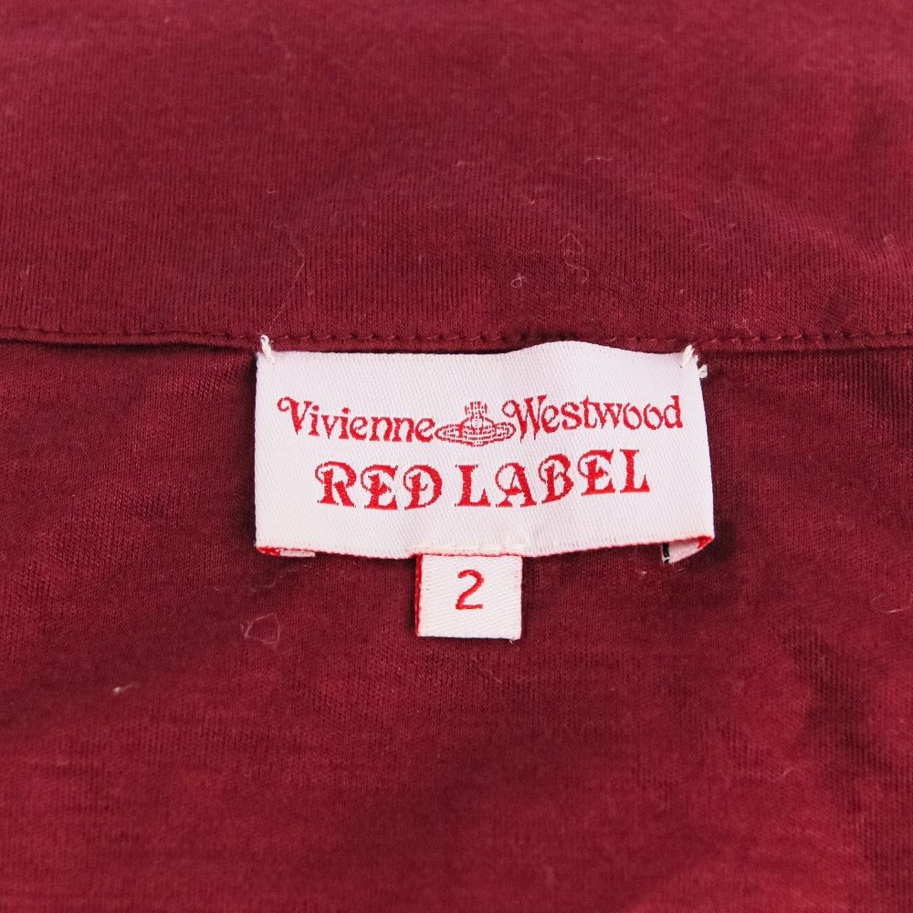 Vivienne Westwood Vivienne Westwood Vivienne Westwood Red Label Embroidered Logo Blouse Cotton Tops Size ONE SIZE - 10 Thumbnail