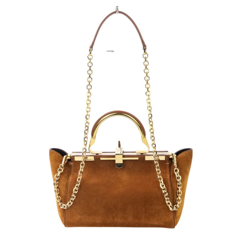 Other Other Zanchetti AMLETO 20 Suede 3way Bag Suede Shoulder Bag Size ONE SIZE - 7 Thumbnail