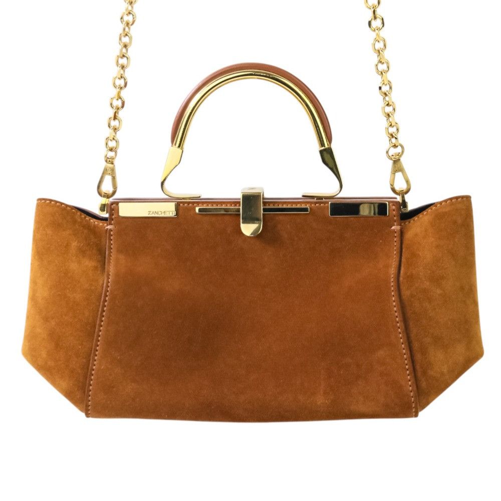 Other Other Zanchetti AMLETO 20 Suede 3way Bag Suede Shoulder Bag Size ONE SIZE - 8 Thumbnail