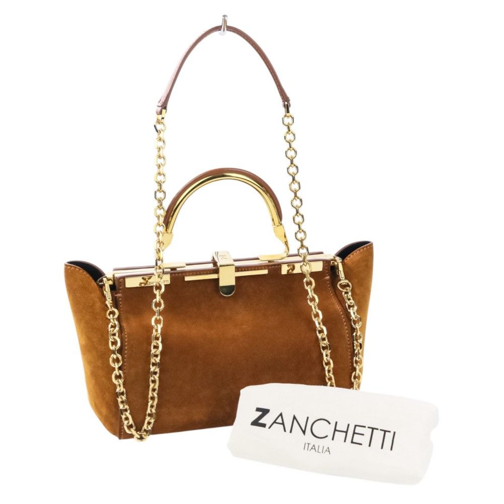 Other Other Zanchetti AMLETO 20 Suede 3way Bag Suede Shoulder Bag Size ONE SIZE - 16 Thumbnail
