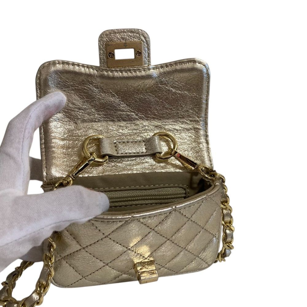 Other Other AULENTTI Leather 2way Mini Chain Bag Leather Crossbody Bag DUTY FREE for USA Size ONE SIZE - 8 Thumbnail