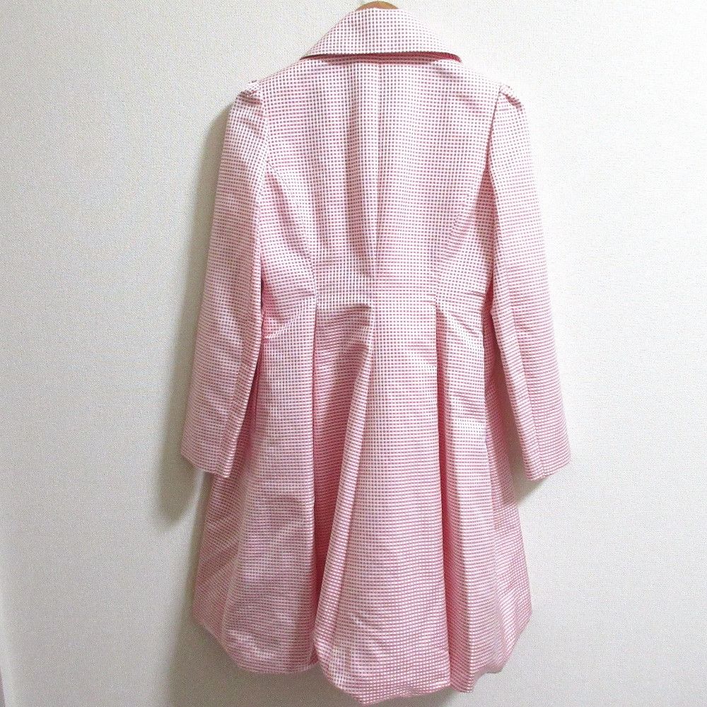 Other Other Rene Gingham Check Spring Coat Cotton Outerwear DUTY FREE for USA Size ONE SIZE - 3 Thumbnail