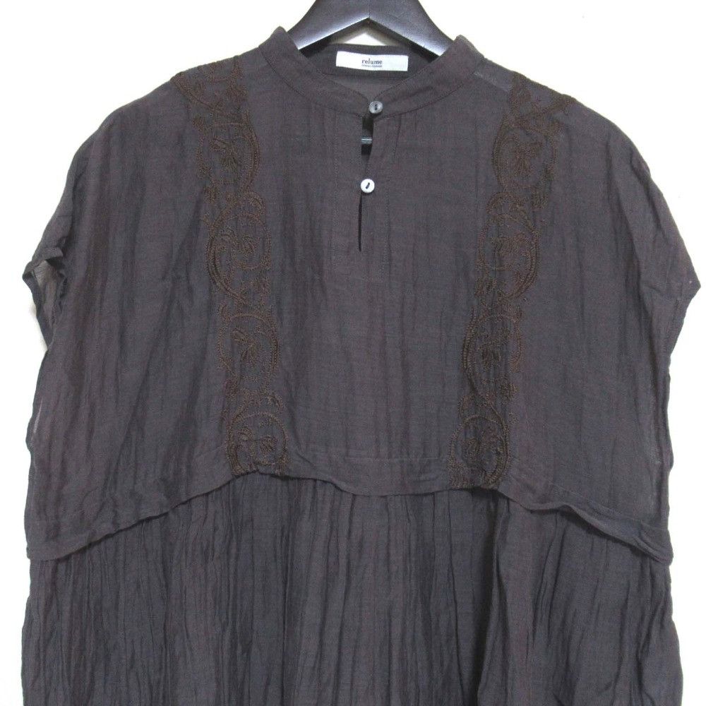 Other Other JOURNAL STANDARD relume Embroidery French Sleeve Pullover Blouse Others Tops 22-051-462-7040-1-0 DUTY FREE for USA Size ONE SIZE - 3 Thumbnail