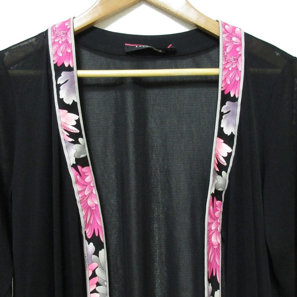 Other Other LEONARD Kankan Flower Print Cardigan Others Tops DUTY FREE for USA Size ONE SIZE - 4 Thumbnail