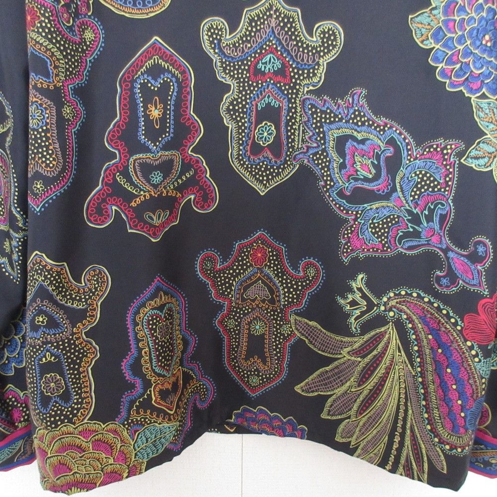Other Other LEONARD Printed Silk Shirt Others Tops DUTY FREE for USA Size ONE SIZE - 5 Thumbnail
