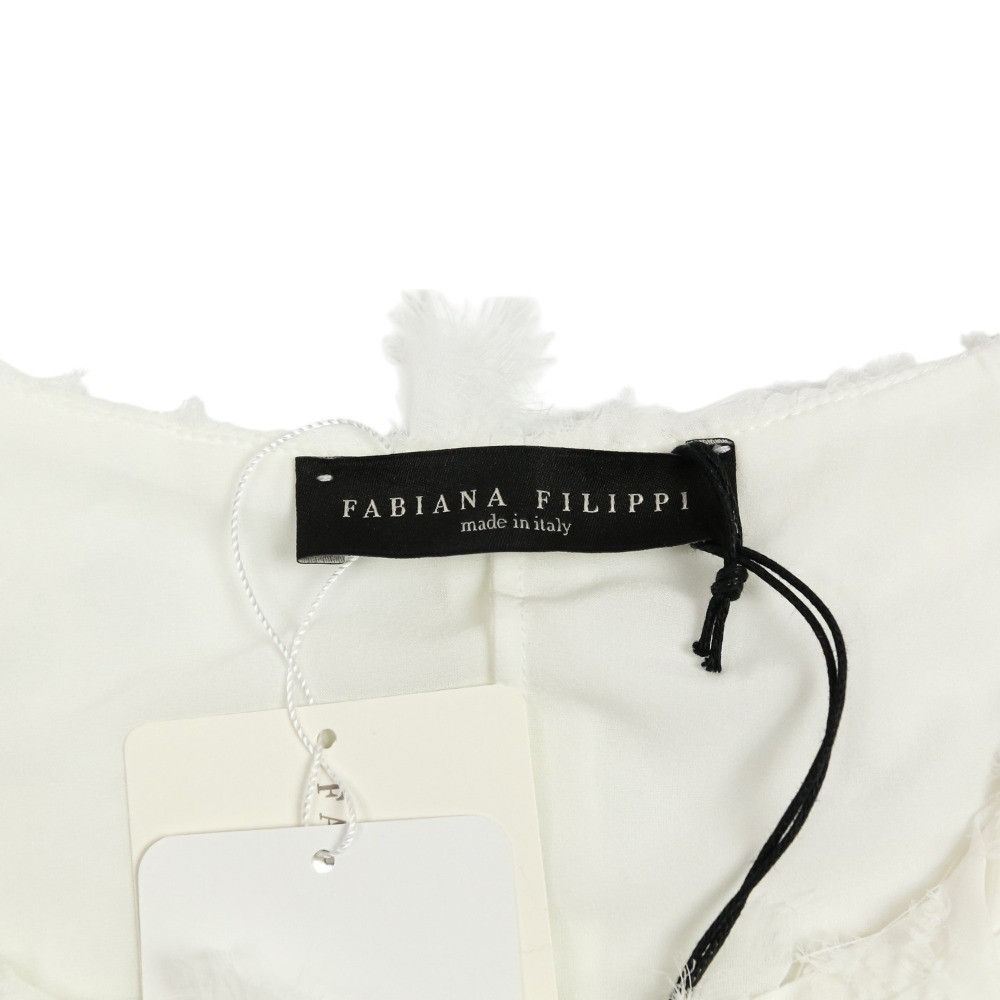 Other Other FABIANA FILIPPI Feather Tulle Sleeveless Top Others Tops DUTY FREE for USA Size ONE SIZE - 8 Thumbnail