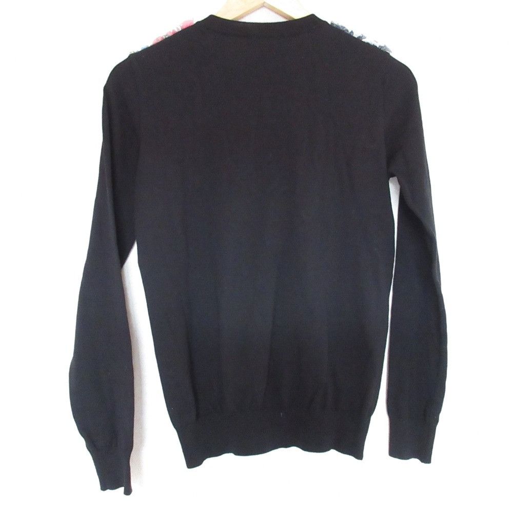 Moschino Moschino Boutique Moschino Frill Detail Knit Cardigan Others Tops DUTY FREE for USA Size ONE SIZE - 2 Thumbnail