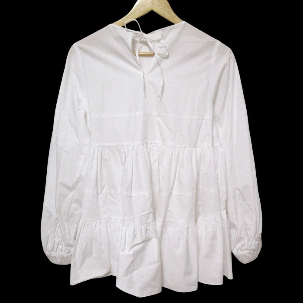 Other Other yori 22SS Tiered Long Sleeve Blouse Blouse Cotton Tops YR2221-009SP DUTY FREE for USA Size ONE SIZE - 2 Thumbnail