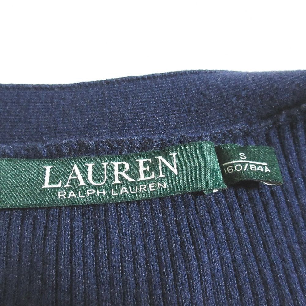 Ralph Lauren Ralph Lauren Lauren Ralph Lauren Rib Knit Long Cardigan Cotton Tops Size ONE SIZE - 6 Thumbnail