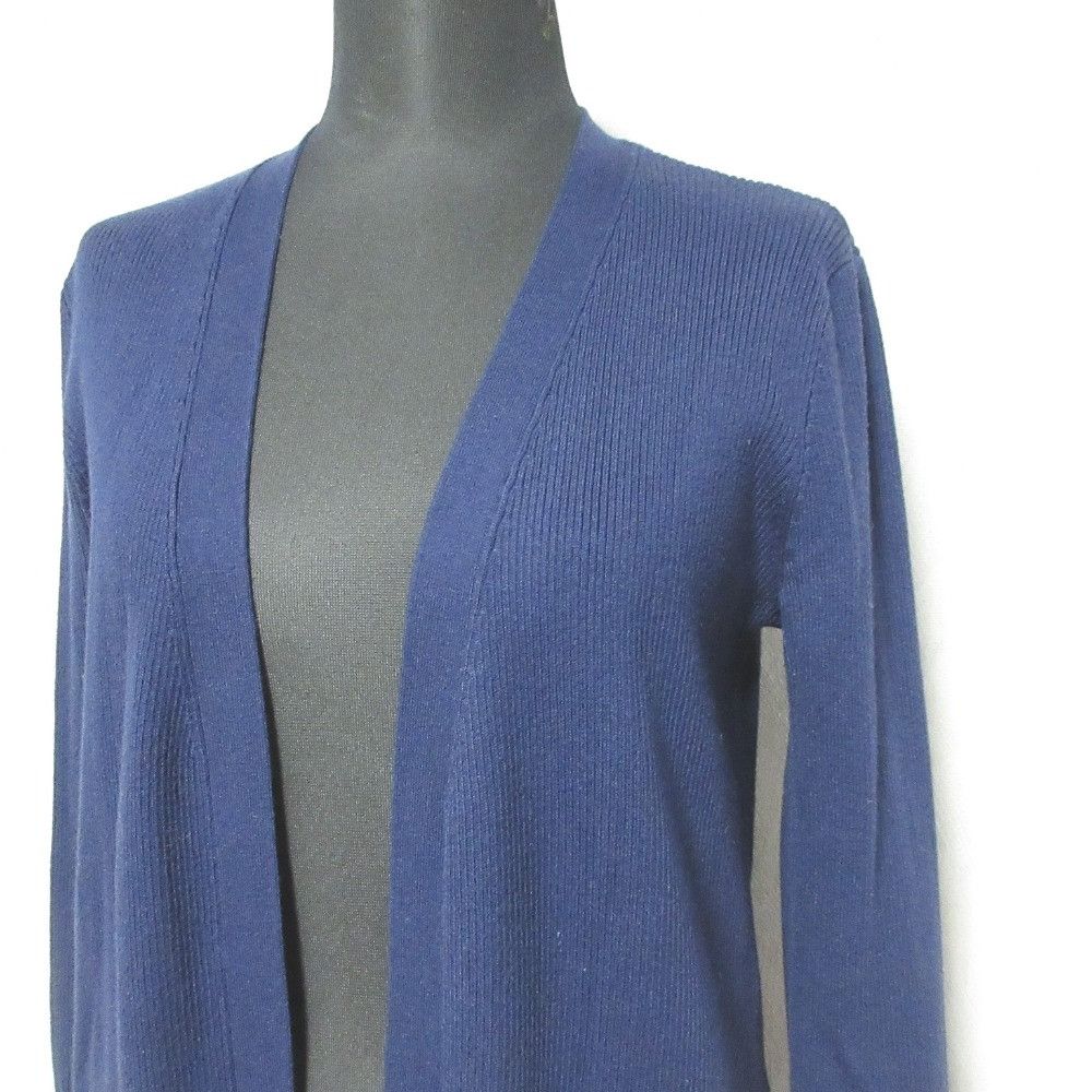 Ralph Lauren Ralph Lauren Lauren Ralph Lauren Rib Knit Long Cardigan Cotton Tops Size ONE SIZE - 3 Thumbnail