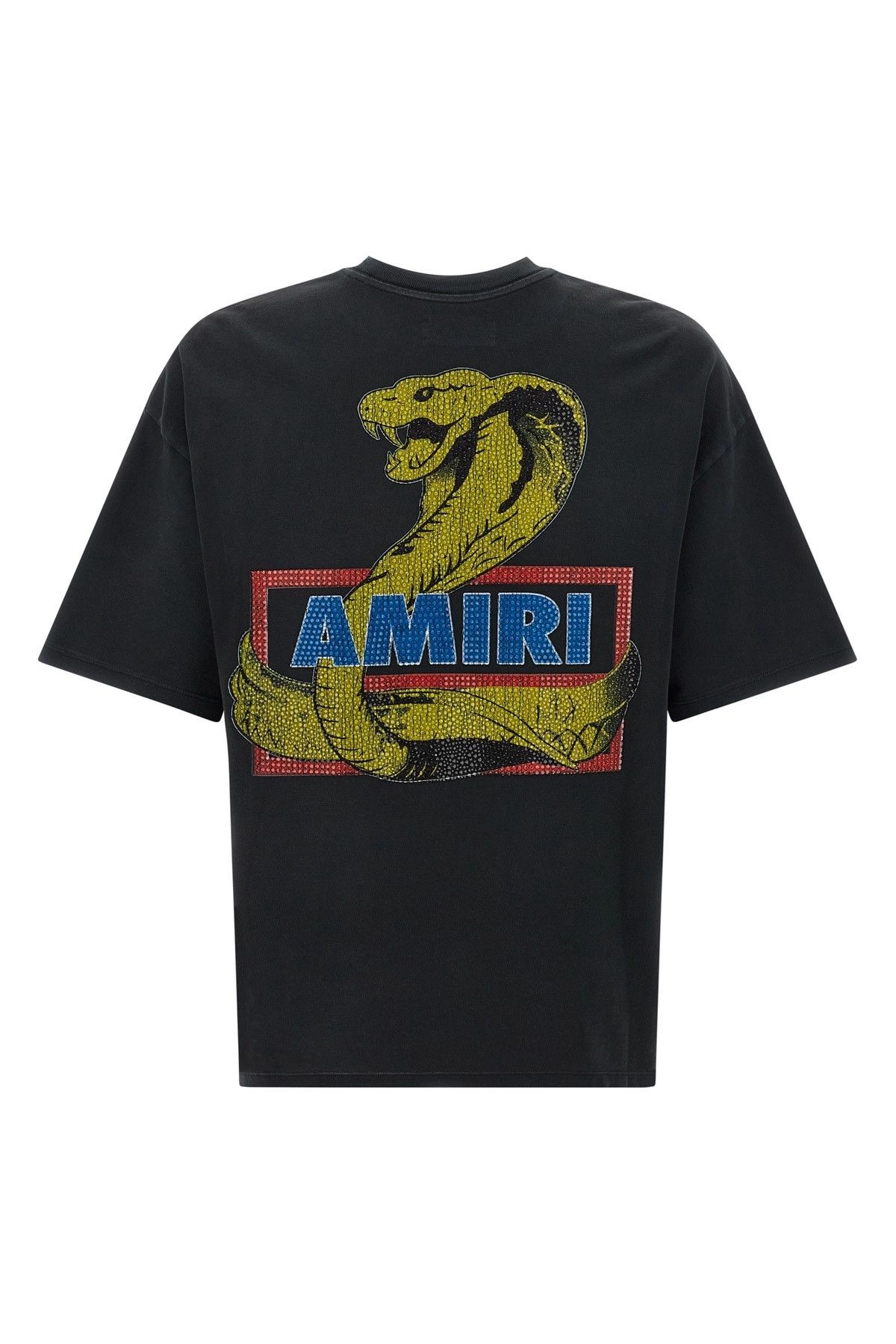 トップス *non*biri-- Amiri Crystal Cobra' T-shirt