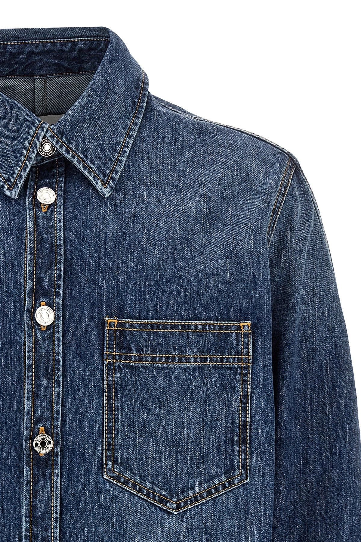 Givenchy Denim overshirt Size US L / EU 52-54 / 3 - 3 Thumbnail