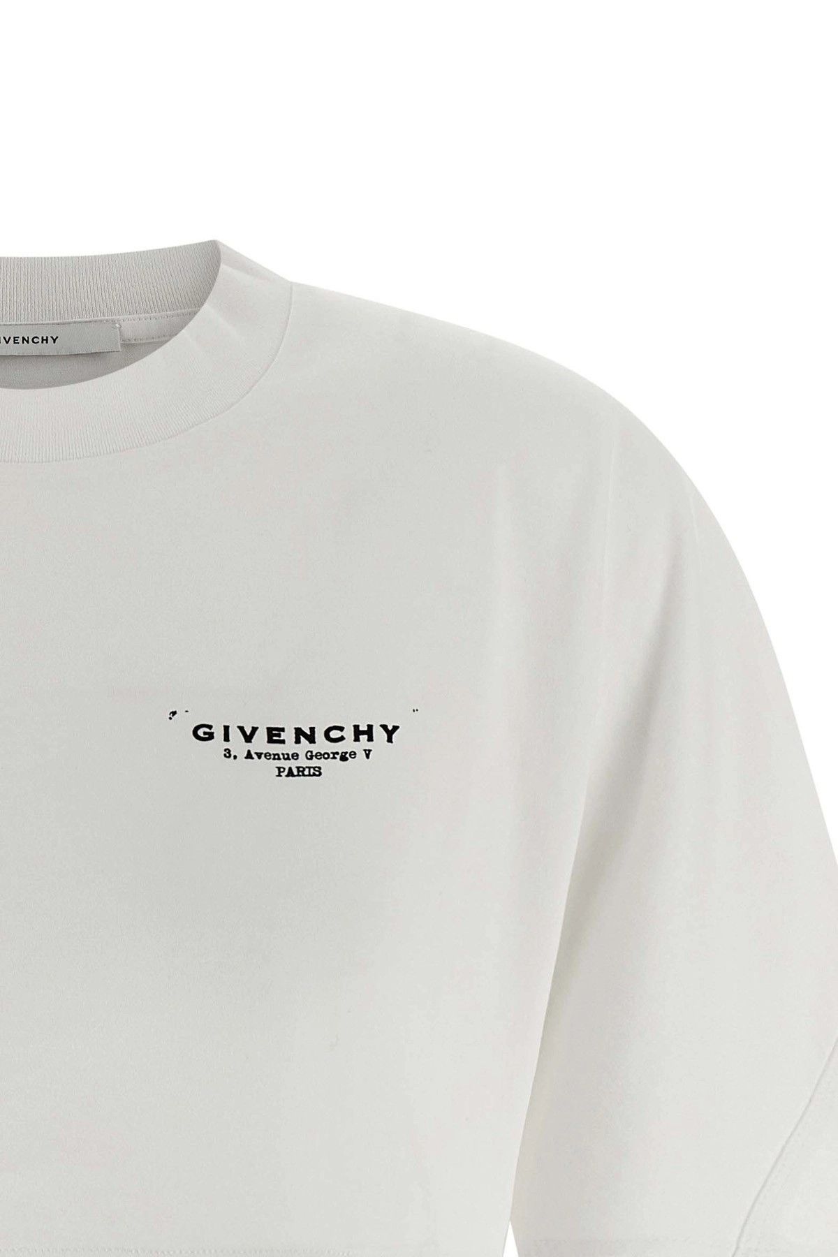 Givenchy Cropped T-shirt Size XS / US 0-2 / IT 36-38 - 3 Thumbnail