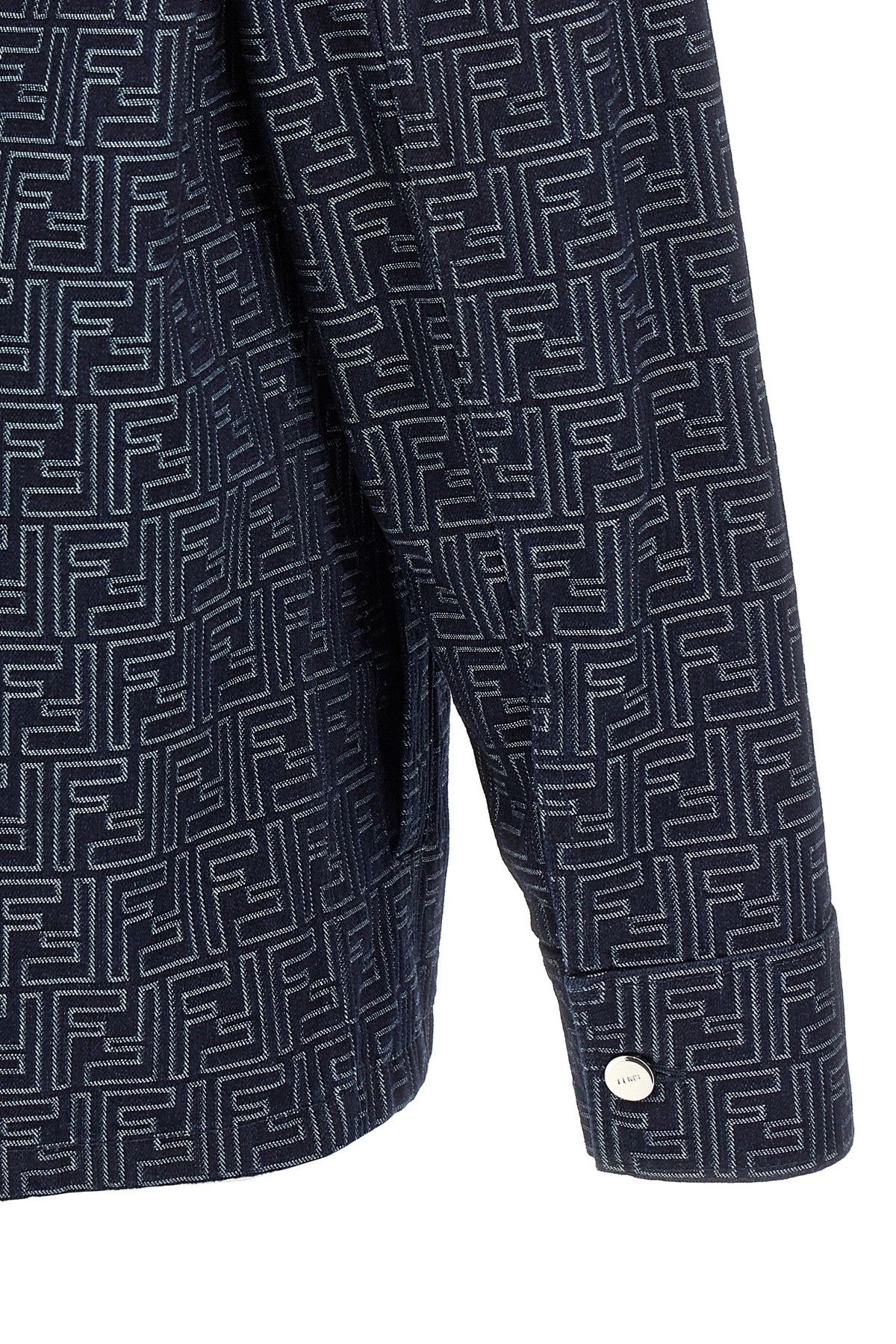Fendi Overshirt denim FF Size US XL / EU 56 / 4 - 4 Thumbnail