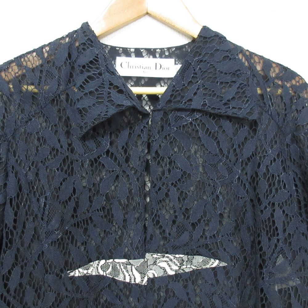 Dior Dior Christian Dior Sheer Lace Blouse Others Tops DUTY FREE for USA Size ONE SIZE - 3 Thumbnail