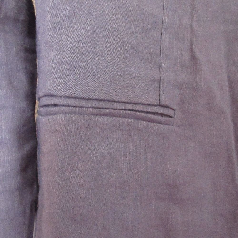 Theory Theory theory Linen Stretch Collarless Jacket Natural Material Outerwear DUTY FREE for USA Size ONE SIZE - 6 Thumbnail
