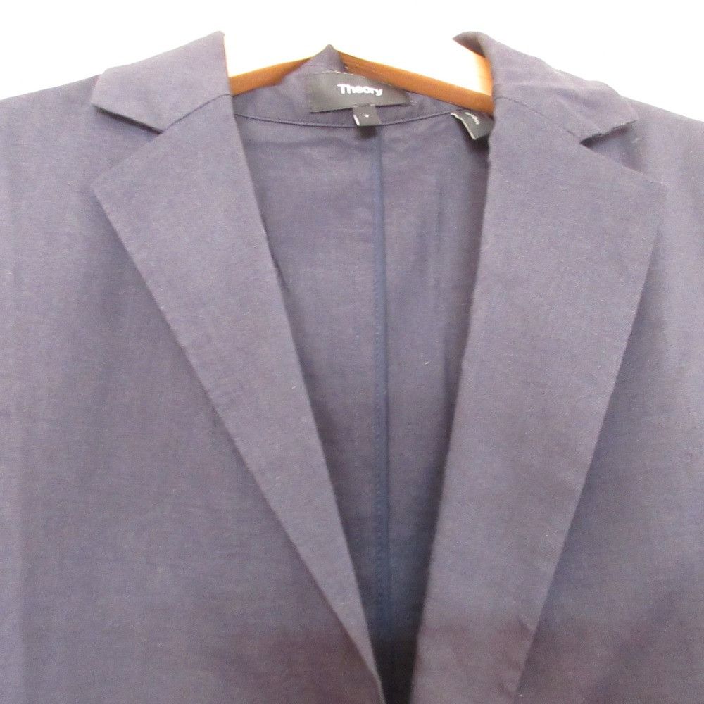 Theory Theory Theory Single Button Stretch Tailored Jacket Others Outerwear DUTY FREE for USA Size ONE SIZE - 4 Thumbnail