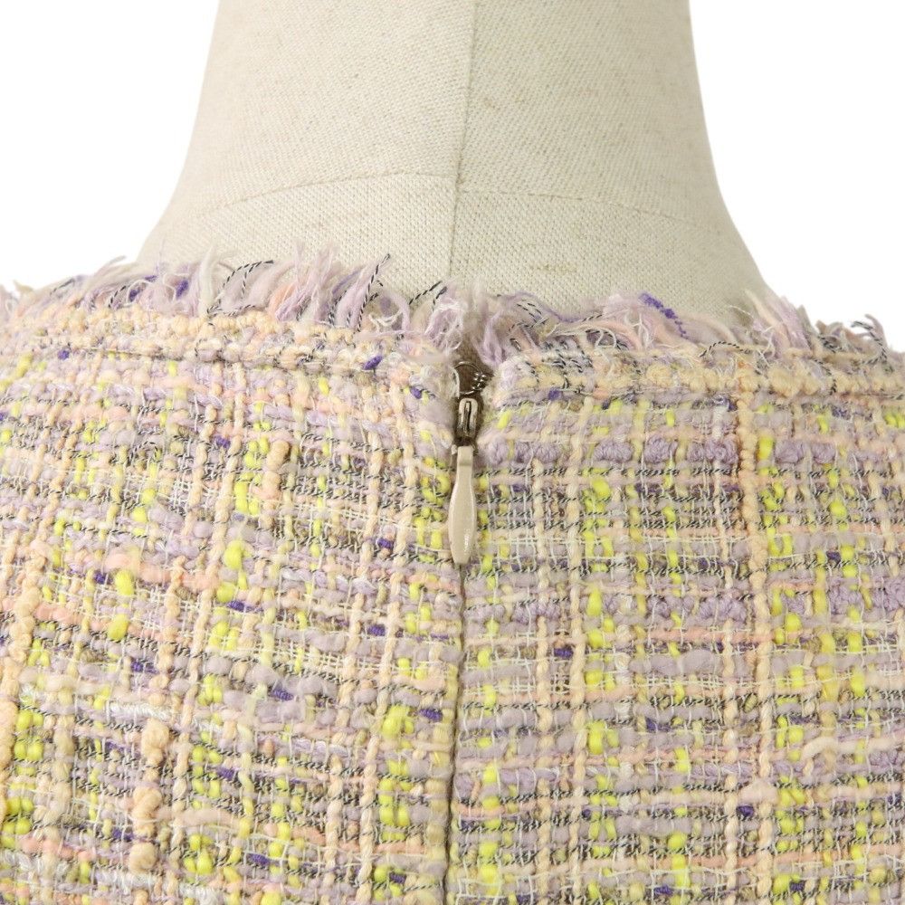 Chanel Chanel Chanel Coco Mark Summer Tweed Dress Others Dresses P22994 DUTY FREE for USA Size ONE SIZE - 5 Thumbnail