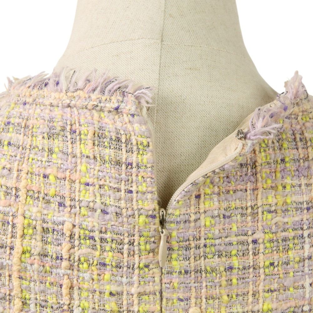 Chanel Chanel Chanel Coco Mark Summer Tweed Dress Others Dresses P22994 DUTY FREE for USA Size ONE SIZE - 6 Thumbnail