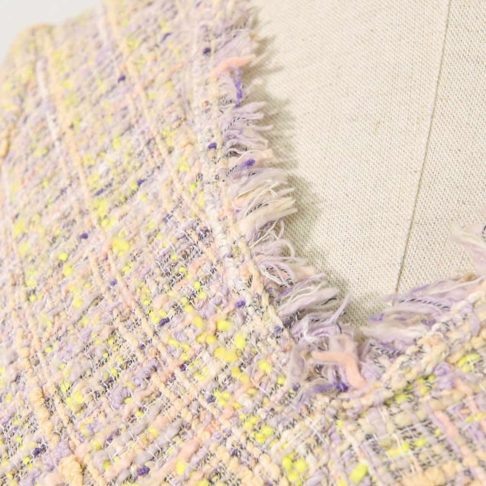 Chanel Chanel Chanel Coco Mark Summer Tweed Dress Others Dresses P22994 DUTY FREE for USA Size ONE SIZE - 7 Thumbnail