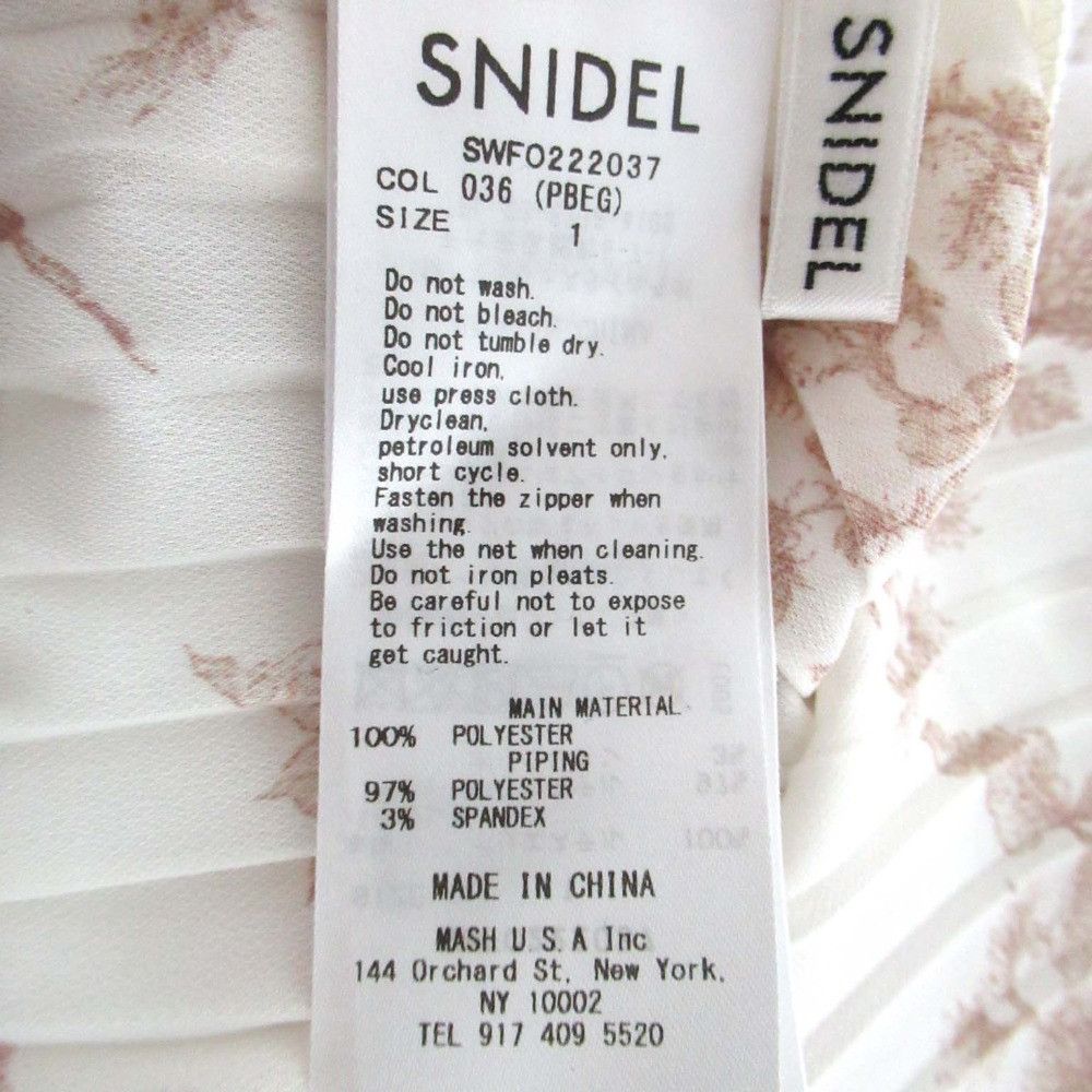 Other Other Snidel SWFO222037 Chiffon Dress Others Dresses SWFO222037 DUTY FREE for USA Size ONE SIZE - 6 Thumbnail