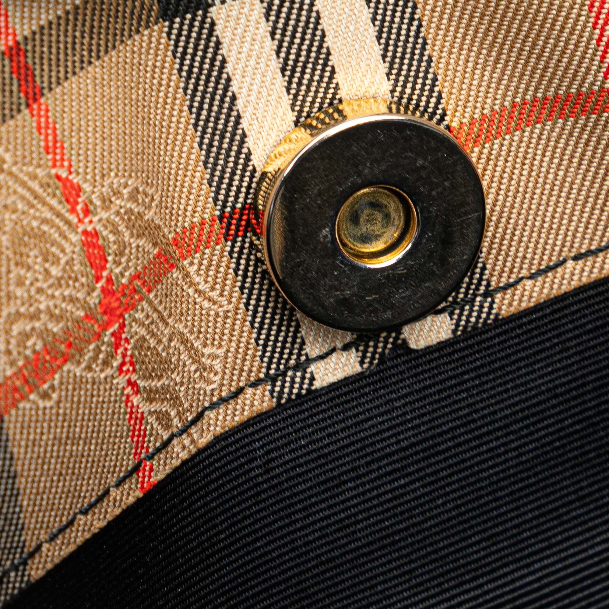 Burberry Haymarket Check Canvas Tote