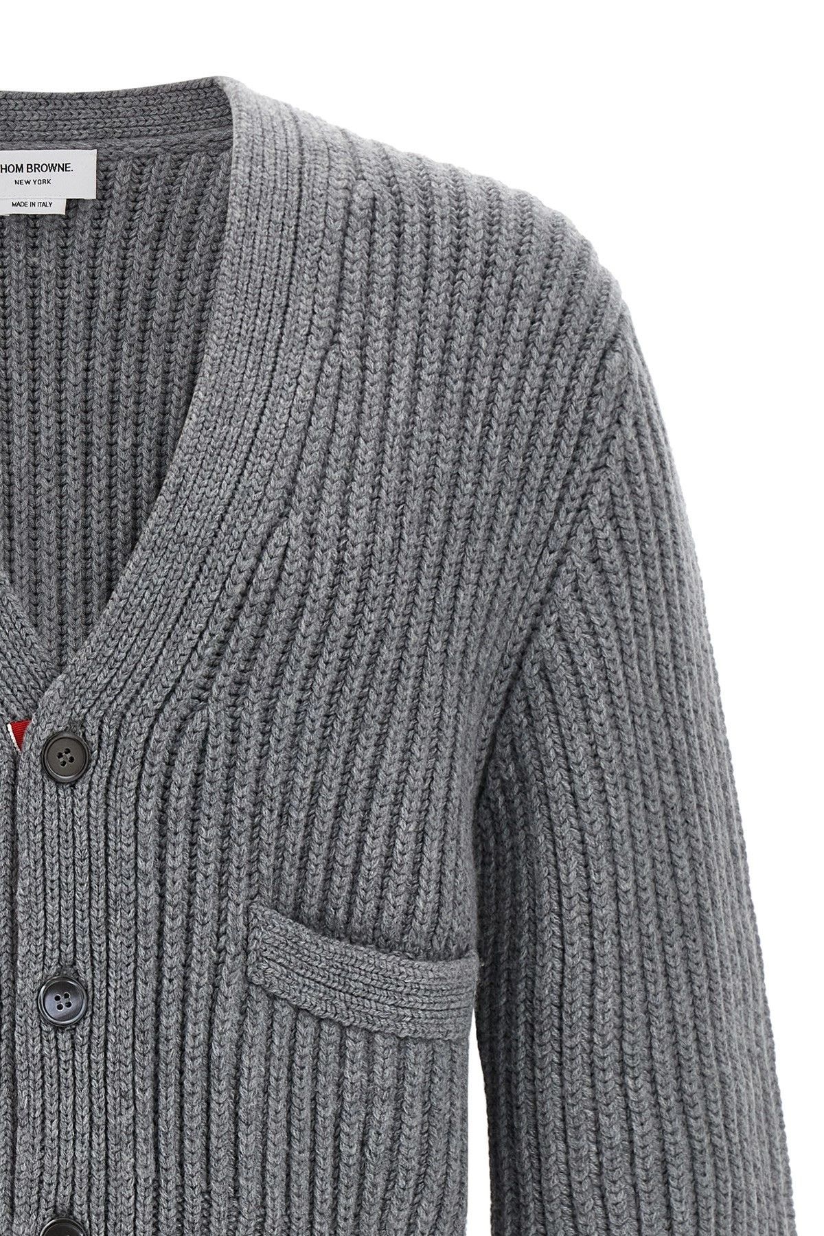 Thom Browne RWB tape cardigan Size US L / EU 52-54 / 3 - 4 Thumbnail