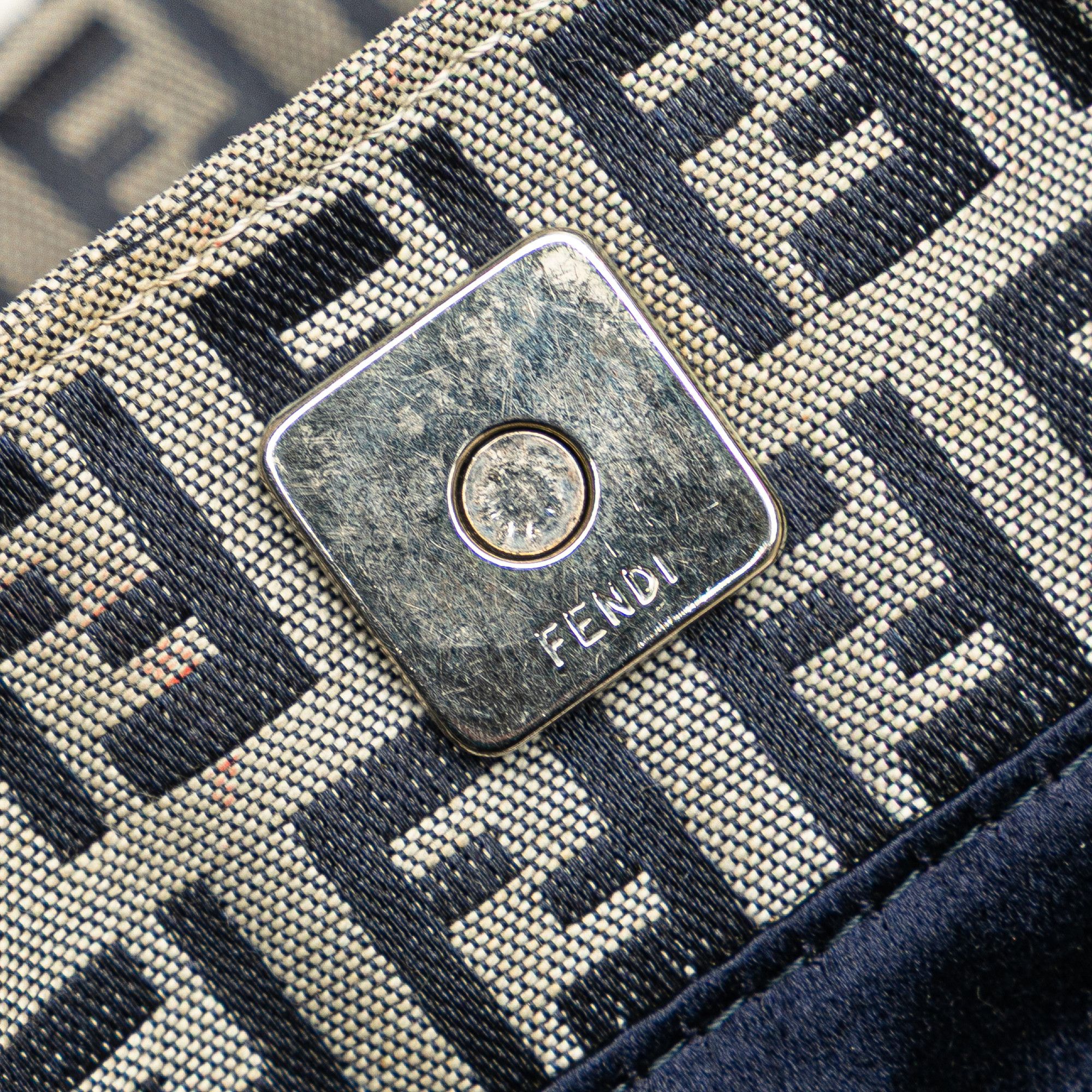 Fendi Fendi Small Zucchino Canvas Twins Tote Size ONE SIZE - 8 Thumbnail