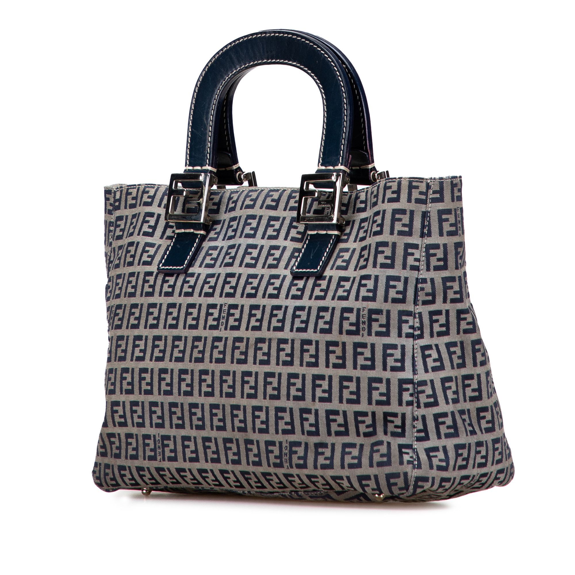 Fendi Fendi Small Zucchino Canvas Twins Tote Size ONE SIZE - 2 Thumbnail
