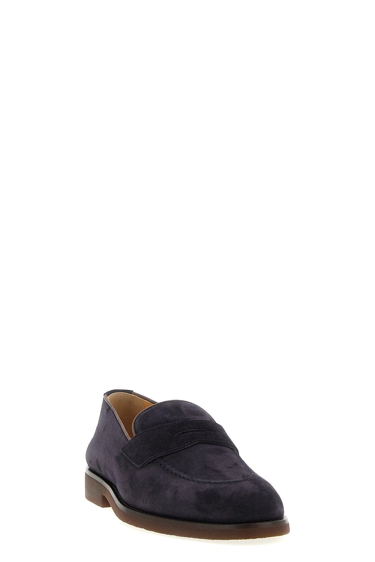 Suede loafers