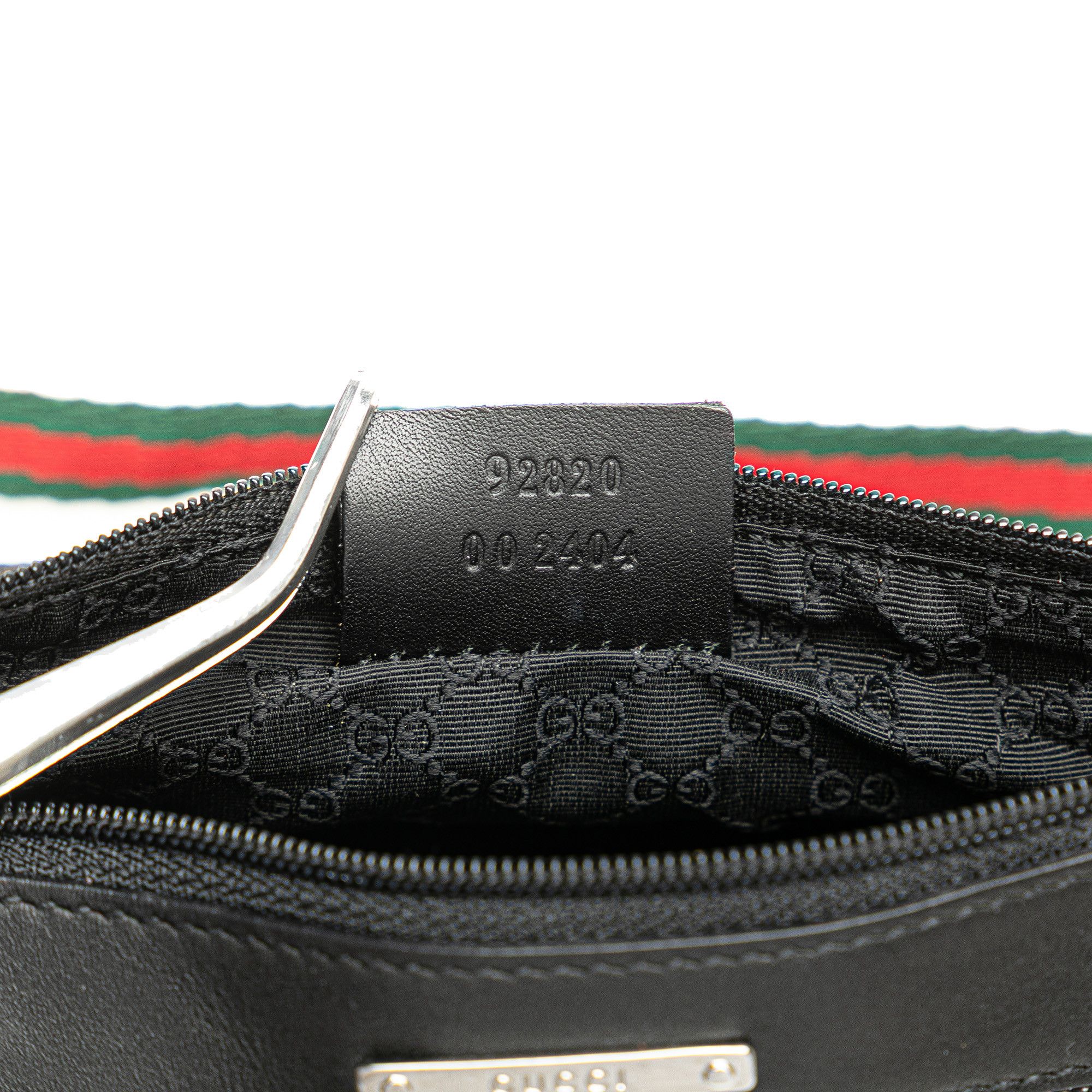 Gucci Gucci Denim Web Shoulder Bag Size ONE SIZE - 6 Thumbnail