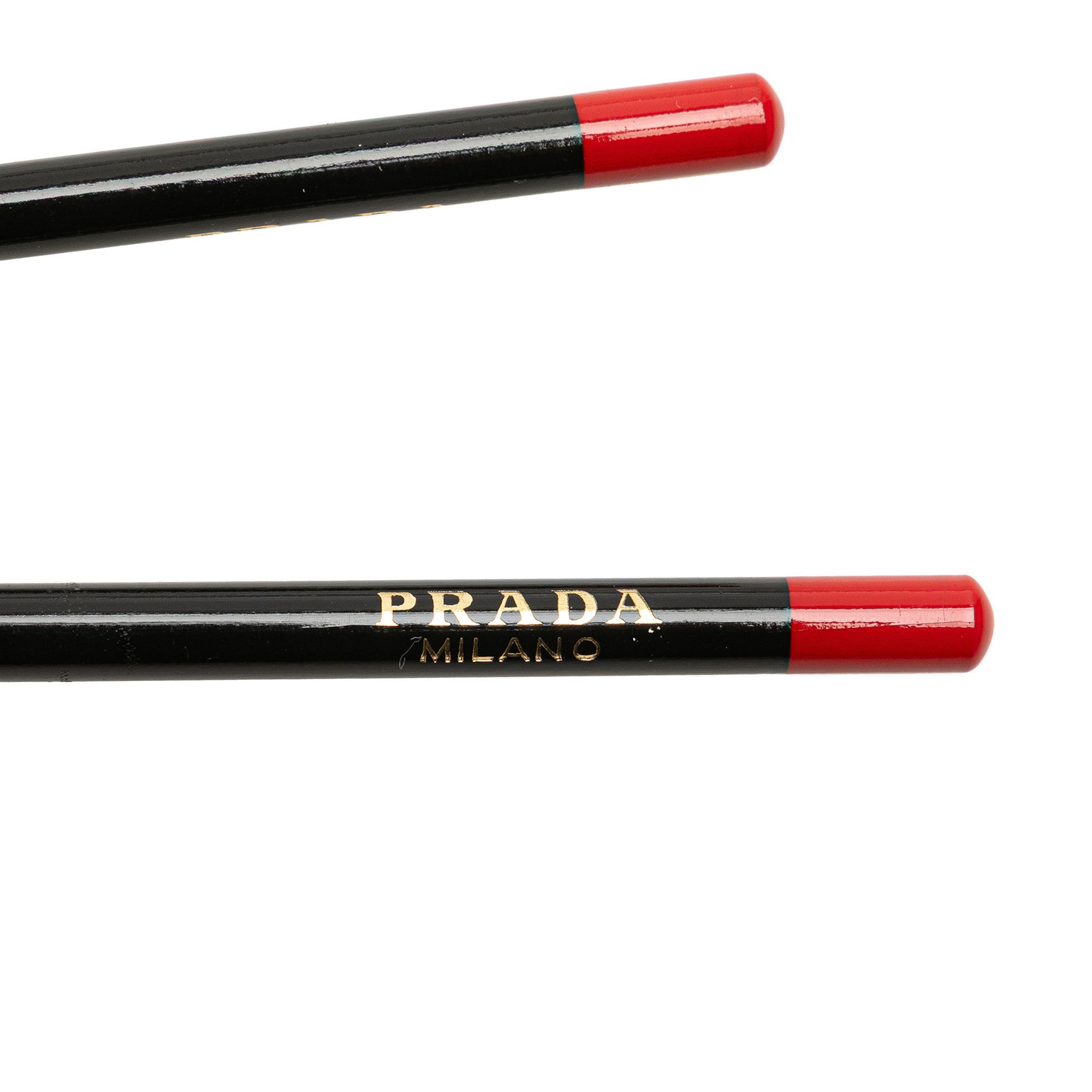 Prada Prada Wood Logo Graphite Pencil Set Size ONE SIZE - 3 Thumbnail