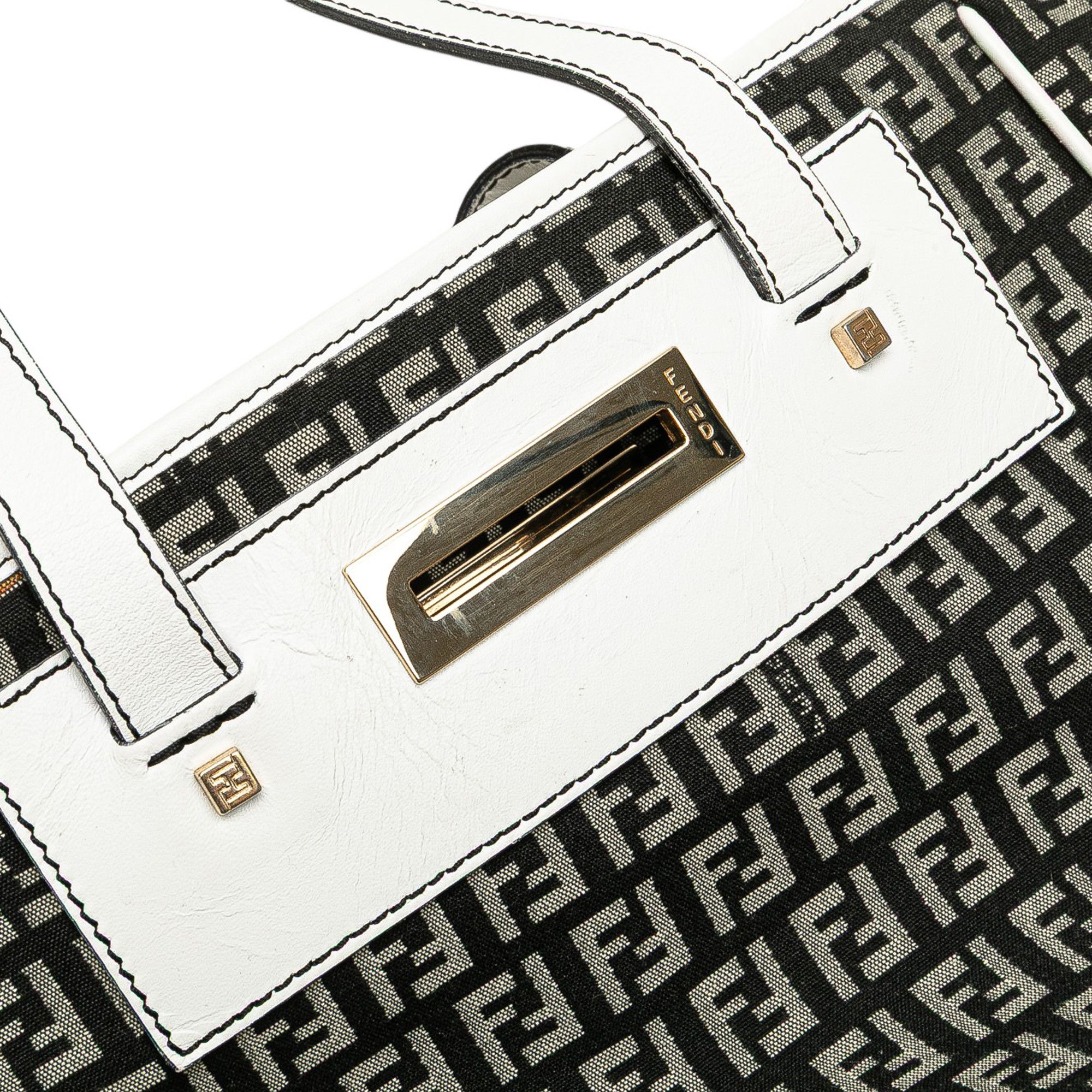 Fendi Fendi Zucchino Canvas Tote Size ONE SIZE - 8 Thumbnail