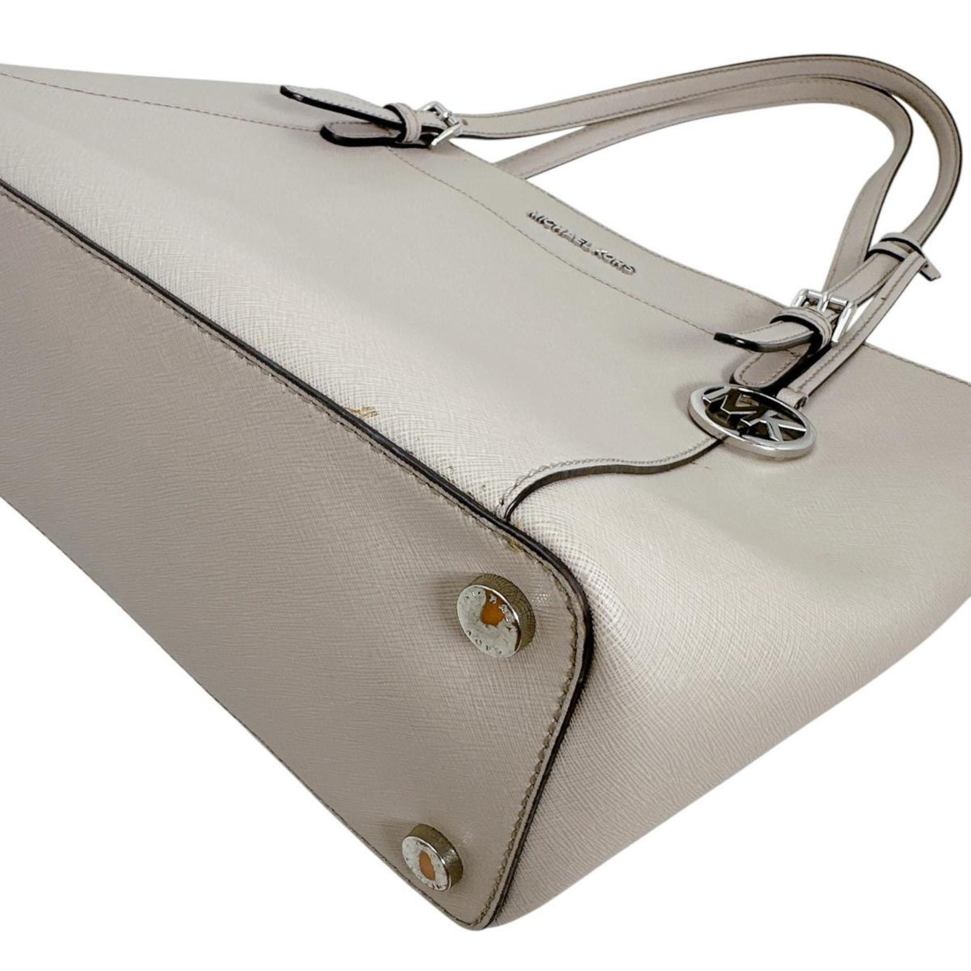 Michael Kors Michael Kors Ciara handbag tote bag, A4 size, leather, 35F8SC6T9L, grey Size ONE SIZE - 4 Thumbnail