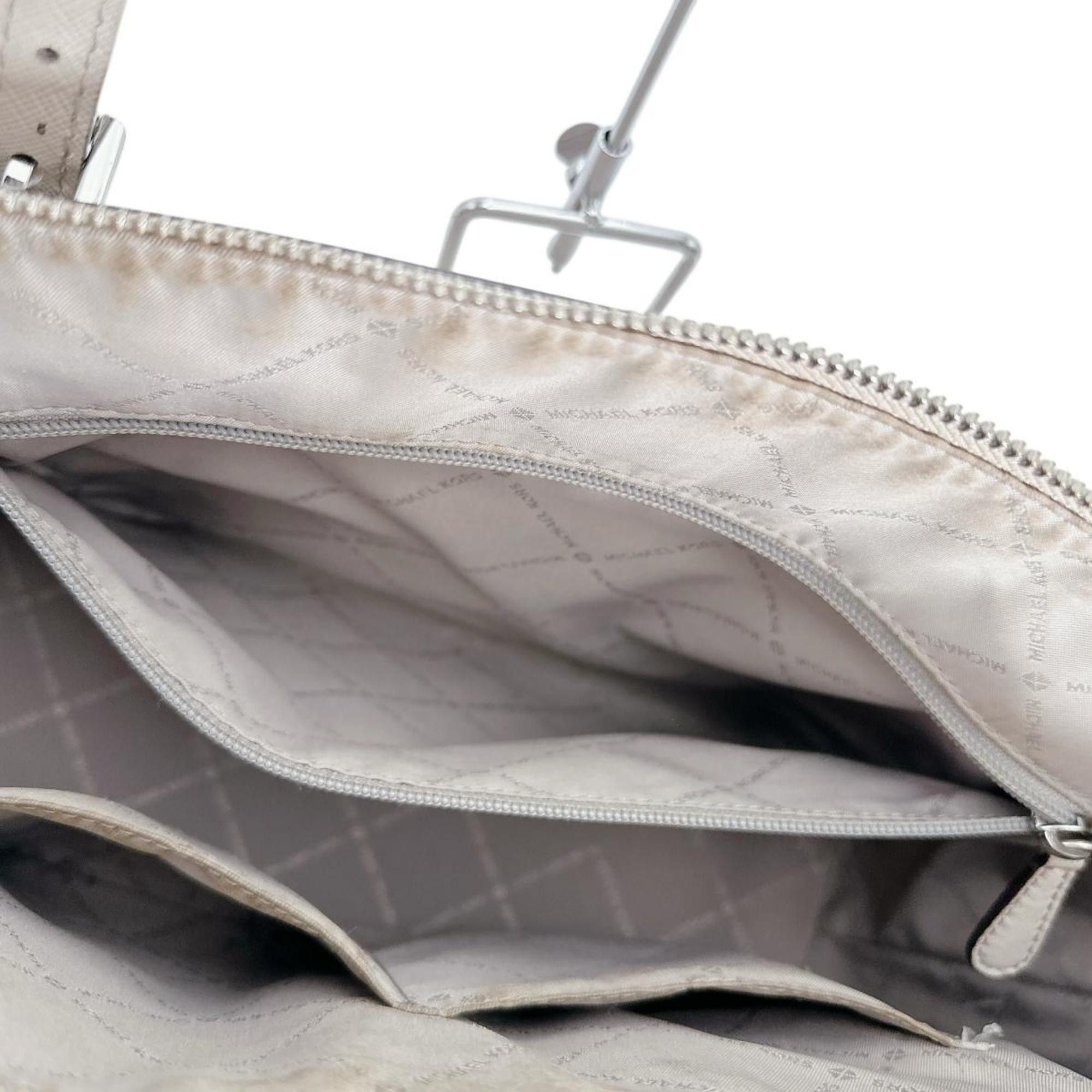Michael Kors Michael Kors Ciara handbag tote bag, A4 size, leather, 35F8SC6T9L, grey Size ONE SIZE - 12 Thumbnail