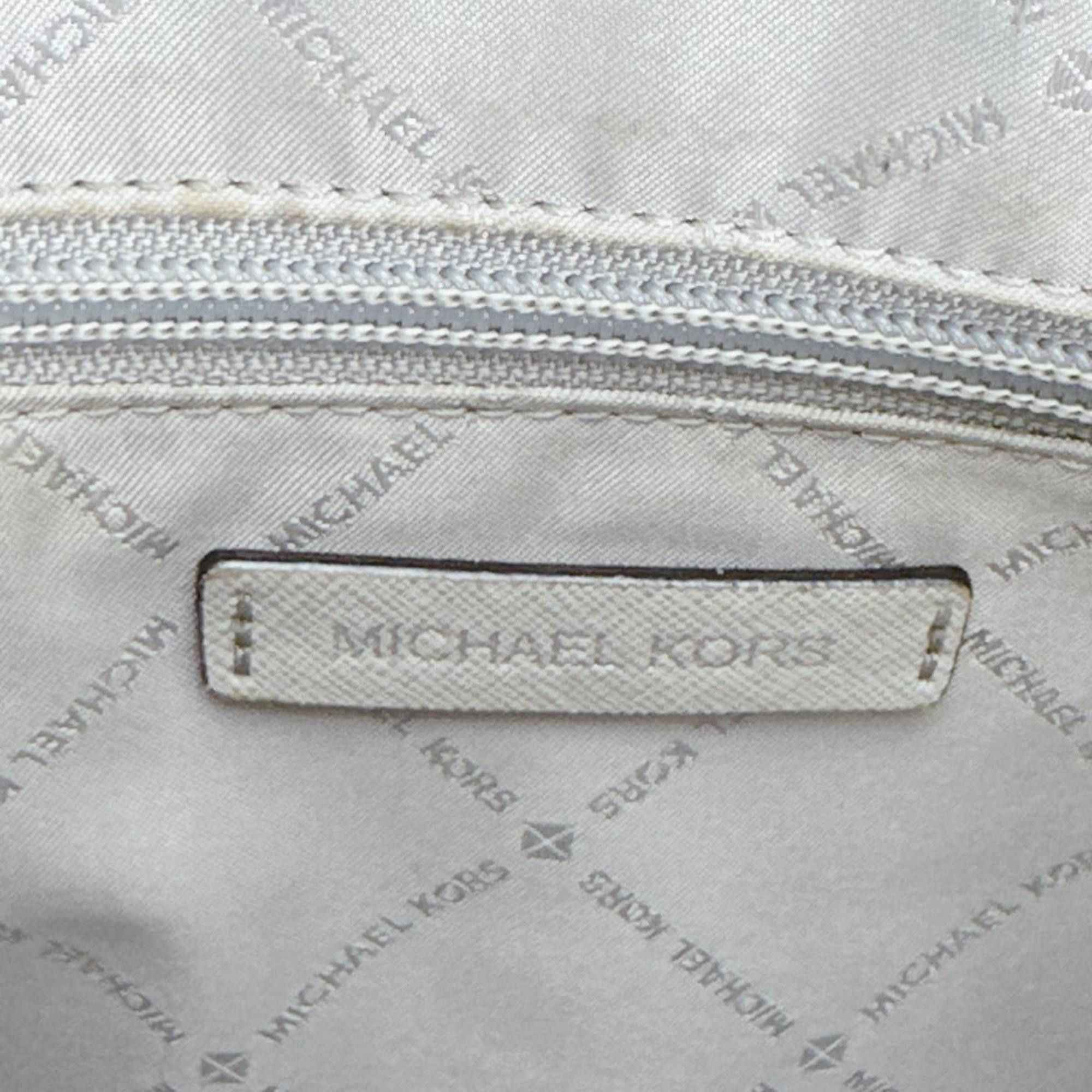Michael Kors Michael Kors Ciara handbag tote bag, A4 size, leather, 35F8SC6T9L, grey Size ONE SIZE - 14 Thumbnail