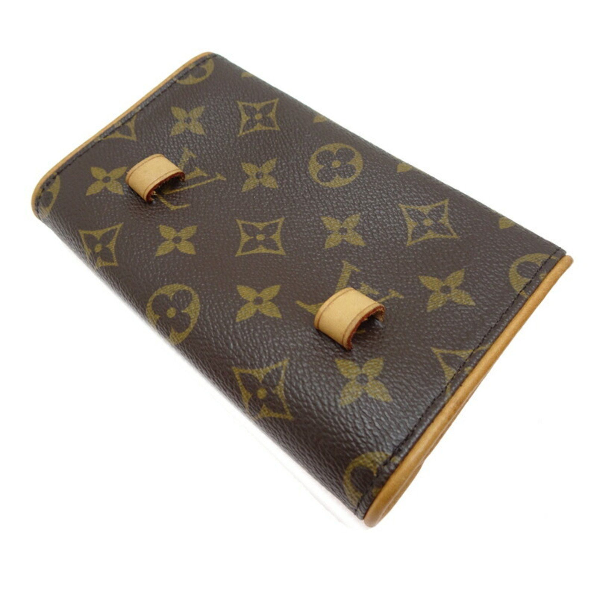 Louis Vuitton Louis Vuitton Florentine Pochette Women's Pouch M51855 Monogram Brown Size ONE SIZE - 4 Thumbnail